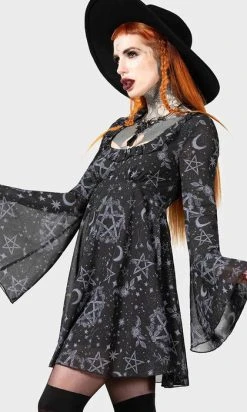 KILLSTAR Astral Willow | DRESS -Restyle Sales Shop killstar astral willow dress 4 700x700