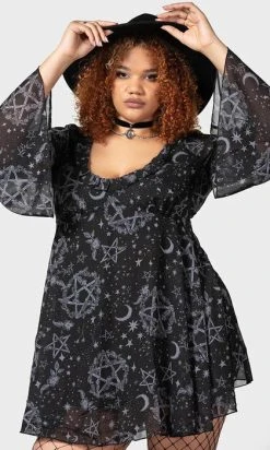 KILLSTAR Astral Willow | DRESS -Restyle Sales Shop killstar astral willow dress 7 700x700