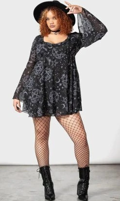 KILLSTAR Astral Willow | DRESS -Restyle Sales Shop killstar astral willow dress 8 700x700