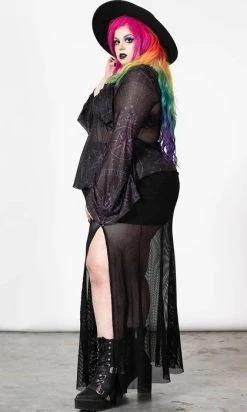 KILLSTAR Astromancy Mesh | LONG SLEEVE TOP* -Restyle Sales Shop killstar astromancy mesh long sleeve top 6 1739ae10 1fa3 47d8 b1b7 d99a0e589d96 700x700