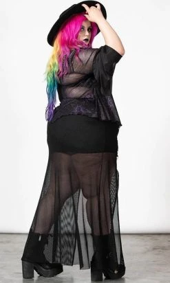 KILLSTAR Astromancy Mesh | LONG SLEEVE TOP* -Restyle Sales Shop killstar astromancy mesh long sleeve top 7 c5eaebf4 a984 4464 ab74 91e475b8bd3e 700x700