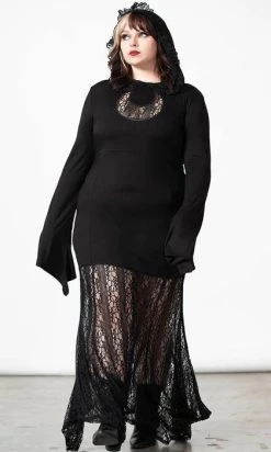 KILLSTAR Besome Hooded | MAXI DRESS* -Restyle Sales Shop killstar besome hooded maxi dress 10 e2282f64 ca2e 4073 85a7 6116065afdfb 700x700