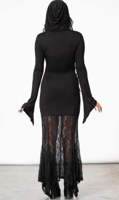 KILLSTAR Besome Hooded | MAXI DRESS* -Restyle Sales Shop killstar besome hooded maxi dress 6 dd40b136 36f1 4701 8319 07d3f827723d 700x700