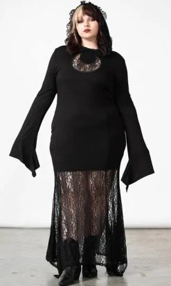 KILLSTAR Besome Hooded | MAXI DRESS* -Restyle Sales Shop killstar besome hooded maxi dress 7 eddc9497 2fca 42f3 a383 6e731a2f2eb8 700x700