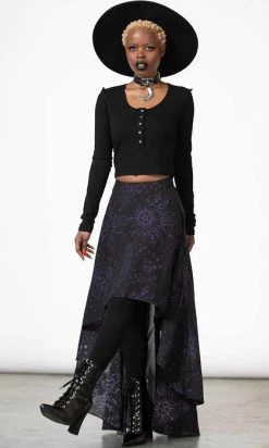 KILLSTAR Corene Chiffon | MAXI SKIRT -Restyle Sales Shop killstar corene chiffon maxi skirt 2 9918a4c9 5ff1 49af 8bac 7132b2816b56 700x700