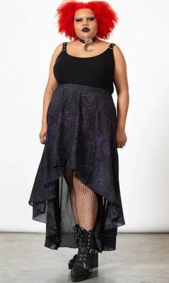 KILLSTAR Corene Chiffon | MAXI SKIRT -Restyle Sales Shop killstar corene chiffon maxi skirt 6 ea8319bc 873d 4f7b 8280 14815789379a 700x700