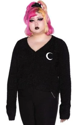 KILLSTAR Crescent | KNIT CARDIGAN^ -Restyle Sales Shop killstar crescent knit cardigan 5 000db758 2783 4c9c b767 41dd9775926d 700x700