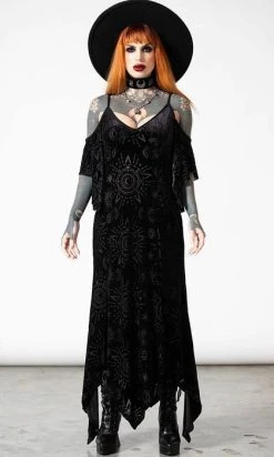 KILLSTAR Crystal Spirit | Burnout MAXI DRESS* -Restyle Sales Shop killstar crystal spirit burnout maxi dress 3 00844f9b 968a 4bdf 8124 1f6aa1bada6d 700x700