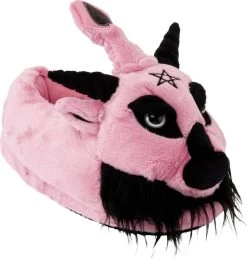 KILLSTAR Dark Lord [Bubblegum] | SLIPPERS" -Restyle Sales Shop killstar dark lord bubblegum slippers 1 8e8f04a3 fc81 41bd b80f db31ddadff94 700x700