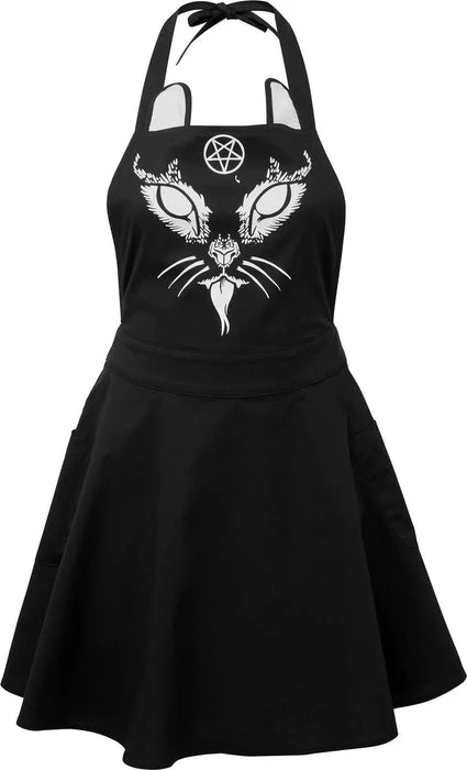 KILLSTAR Devil Cat | KITCHEN APRON 4 KILLSTAR Devil Cat | KITCHEN APRON - Image 2