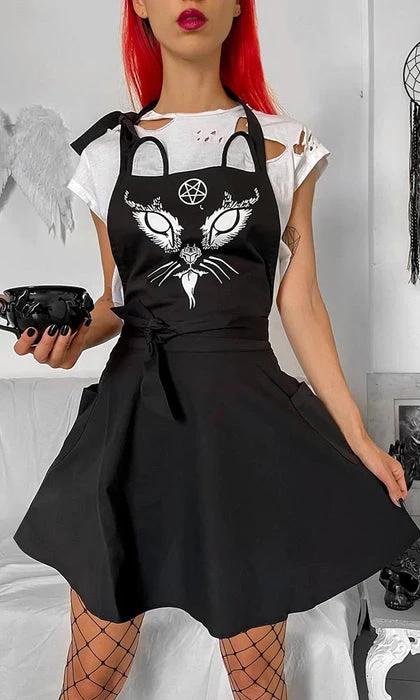 KILLSTAR Devil Cat | KITCHEN APRON 3 KILLSTAR Devil Cat | KITCHEN APRON