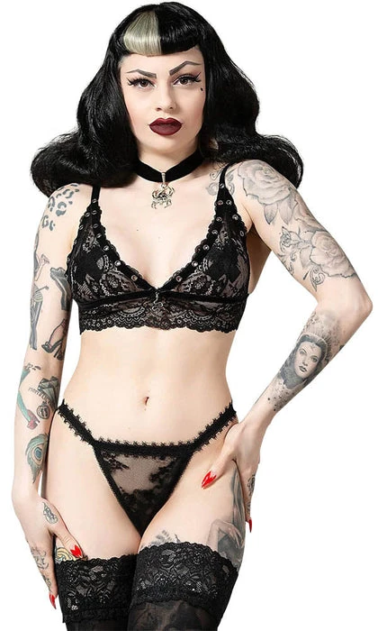 KILLSTAR Be Veiled | LACE PANTY* 5 KILLSTAR Be Veiled | LACE PANTY* - Image 3