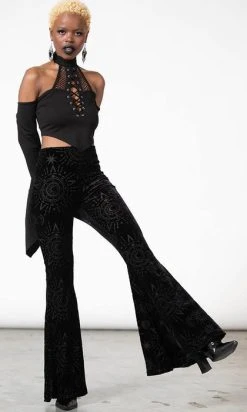 KILLSTAR Evil Eye Burnout | BELL BOTTOM* -Restyle Sales Shop killstar evil eye burnout bell bottom 2 7131ad52 e08a 4652 9834 f87502451449 700x700