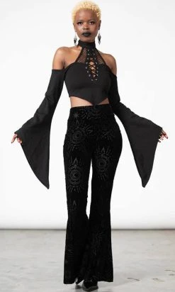 KILLSTAR Evil Eye Burnout | BELL BOTTOM* -Restyle Sales Shop killstar evil eye burnout bell bottom 3 410867aa bf61 4176 a362 b884e03099f7 700x700