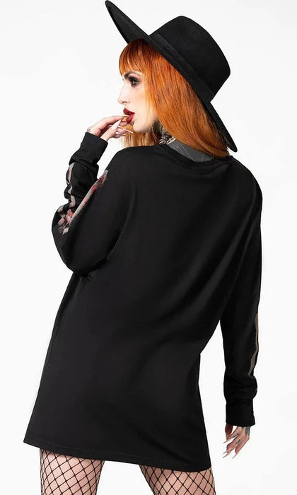 KILLSTAR Full Moon | LONG SLEEVE TOP 8 KILLSTAR Full Moon | LONG SLEEVE TOP - Image 6