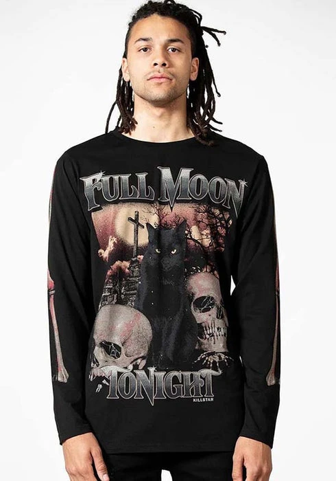 KILLSTAR Full Moon | LONG SLEEVE TOP 4 KILLSTAR Full Moon | LONG SLEEVE TOP - Image 2