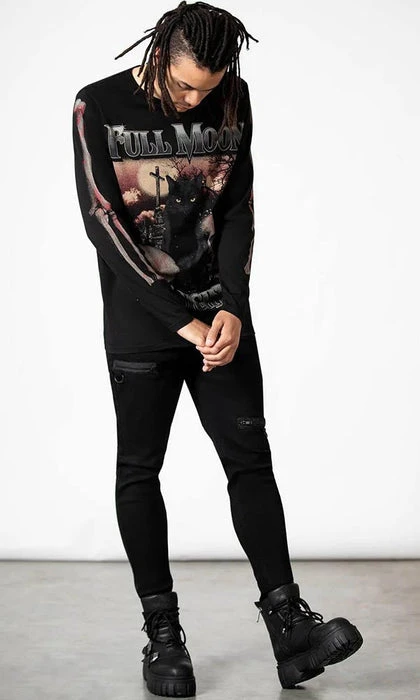 KILLSTAR Full Moon | LONG SLEEVE TOP 9 KILLSTAR Full Moon | LONG SLEEVE TOP - Image 7