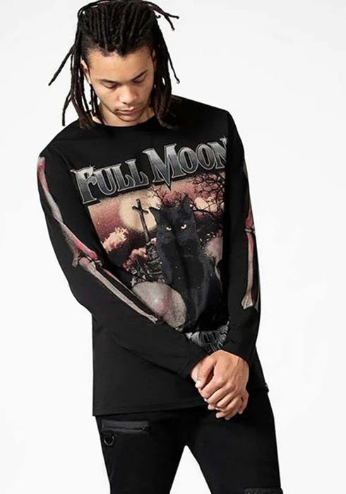 KILLSTAR Full Moon | LONG SLEEVE TOP 5 KILLSTAR Full Moon | LONG SLEEVE TOP - Image 3