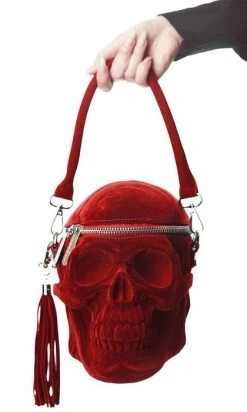 KILLSTAR Grave Digger [Blood Red] | SKULL HANDBAG" -Restyle Sales Shop killstar grave digger skull blood handbag 2 486f06c2 7078 4143 b80d 28a9f2a4ed06 700x700