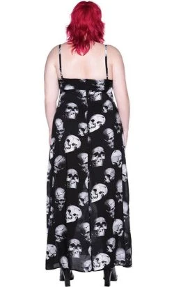 KILLSTAR Heads Rollin' | MAXI DRESS -Restyle Sales Shop killstar heads rollin maxi dress 5 a0e0d15a 6805 46f9 92ec bead9f2722f0 700x700