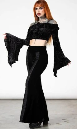 KILLSTAR Hellmina | Burnout BARDOT TOP*