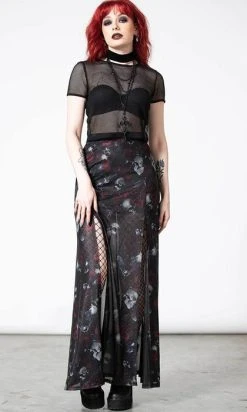 KILLSTAR Kleadora | MESH MAXI SKIRT* -Restyle Sales Shop killstar kleadora mesh maxi skirt 3 3f44420c f8fa 4677 9b50 392c8dafaaab 700x700