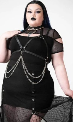 KILLSTAR Lethal Circle | CHAIN HARNESS* -Restyle Sales Shop killstar lethal circle chain harness 8 6762bcaf b965 41cc 81af 2eea1691010a 700x700