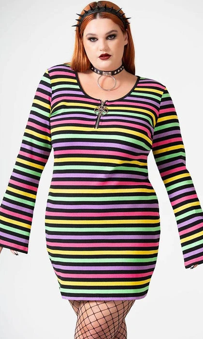 KILLSTAR Lick The Rainbow | RIBBED DRESS* 12 KILLSTAR Lick The Rainbow | RIBBED DRESS* - Image 10