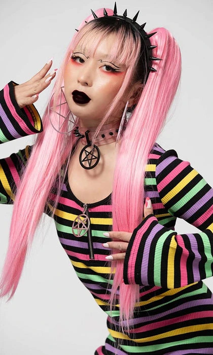KILLSTAR Lick The Rainbow | RIBBED DRESS* 5 KILLSTAR Lick The Rainbow | RIBBED DRESS* - Image 3