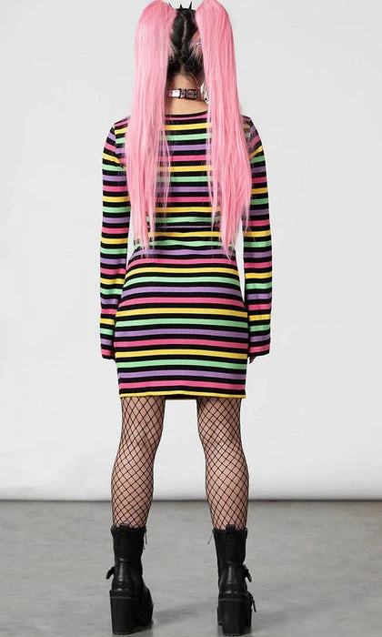 KILLSTAR Lick The Rainbow | RIBBED DRESS* 8 KILLSTAR Lick The Rainbow | RIBBED DRESS* - Image 6