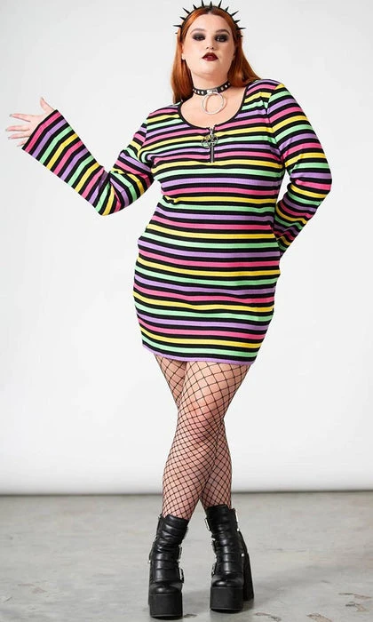 KILLSTAR Lick The Rainbow | RIBBED DRESS* 9 KILLSTAR Lick The Rainbow | RIBBED DRESS* - Image 7