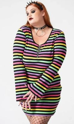 KILLSTAR Lick The Rainbow | RIBBED DRESS* 14 KILLSTAR Lick The Rainbow | RIBBED DRESS* -Restyle Sales Shop killstar lick the rainbow ribbed dress 7 759bf865 5a98 4f73 b53b 1ac913adcfca 700x700