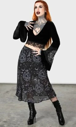 KILLSTAR Luella Bias | MIDI SKIRT 13 KILLSTAR Luella Bias | MIDI SKIRT -Restyle Sales Shop killstar luella bias midi skirt 2 700x700