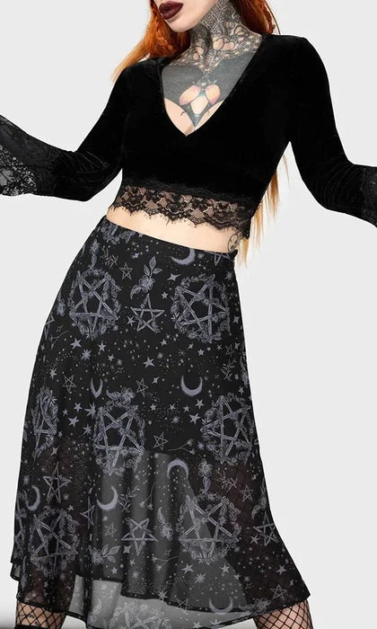 KILLSTAR Luella Bias | MIDI SKIRT 6 KILLSTAR Luella Bias | MIDI SKIRT - Image 4