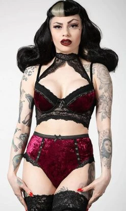 KILLSTAR Mercy [Blood] | LACE BRA* -Restyle Sales Shop killstar mercy blood lace bra 3 53c7d6ff dd00 49f1 b7f9 87b84dff3559 700x700