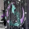 KILLSTAR Moonlight | SHOWER CURTAIN* -Restyle Sales Shop killstar moonlight shower curtain 2 1aed0c1b 9633 4d13 a7d7 9359d4199623 700x700