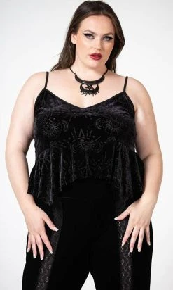 KILLSTAR Mormura | Strappy Burnout TOP* -Restyle Sales Shop killstar mormura strappy burnout top 6 7ebd74a1 e751 4438 979e c09a7d8dce65 700x700