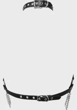 KILLSTAR On A Leash | HARNESS" -Restyle Sales Shop killstar on a leash harness 3 1bf4e83c 9567 4ecb 8a2f b7193bee5bde 700x700