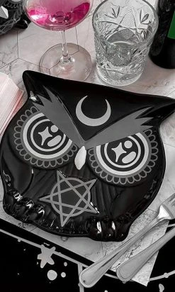 KILLSTAR Owl | DINNER PLATE"*