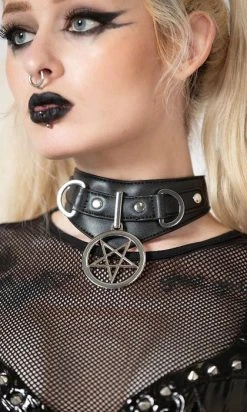 KILLSTAR Penta Ritual | CHOKER* -Restyle Sales Shop killstar penta ritual choker 3 7f9a4916 d2c2 421f 99c5 ba6189f6e9a3 700x700