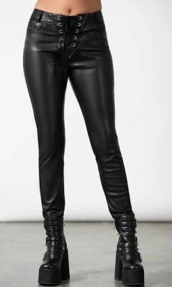 KILLSTAR Primevil | LACE-UP PANTS*