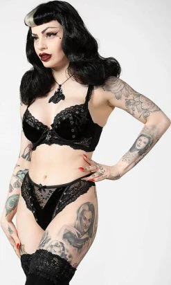 KILLSTAR Sacred Spirits [Black] | VELVET BRALET* -Restyle Sales Shop killstar sacred spirits velvet black bralet 3 3755d0e8 00b6 42ba 96ac 6614f7b66ab1 700x700