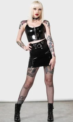 KILLSTAR Scream [Black] | SKIRT -Restyle Sales Shop killstar scream black skirt 4 c76d7ad7 cca6 49a5 80f0 f100e50acbdb 700x700