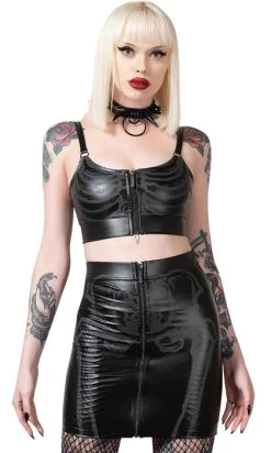 KILLSTAR Skellington | SKIRT*