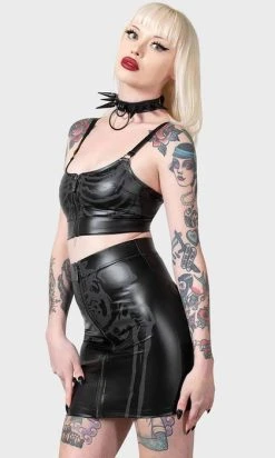 KILLSTAR Skellington | SKIRT* -Restyle Sales Shop killstar skellington skirt 5 a2866e1d a354 48d3 833a 3f81168c7cbb 700x700