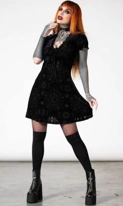 KILLSTAR Spiritual Chant | Burnout DRESS* -Restyle Sales Shop killstar spiritual chant burnout dress 3 80885bec 8099 4f2d a55b d1fa4f3a5598 700x700