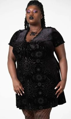 KILLSTAR Spiritual Chant | Burnout DRESS* -Restyle Sales Shop killstar spiritual chant burnout dress 7 f0d0baf6 69cd 47c9 8300 5822f900f055 700x700