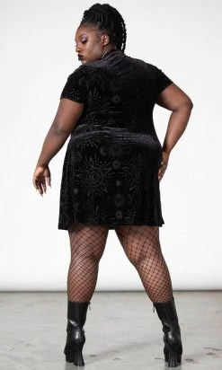 KILLSTAR Spiritual Chant | Burnout DRESS* -Restyle Sales Shop killstar spiritual chant burnout dress 8 ee64dad7 c9bb 4edf 811d 29101485e595 700x700