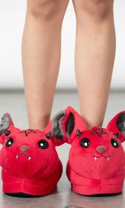 KILLSTAR Vampir [Blood] | SLIPPERS" -Restyle Sales Shop killstar vampir blood slippers 5 0ec684f9 b54e 49ab 96e7 86405a4422ad 700x700