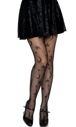 LEG AVENUE Celestial | FISHNET TIGHTS -Restyle Sales Shop leg avenue celestial fishnet tights 3 700x700
